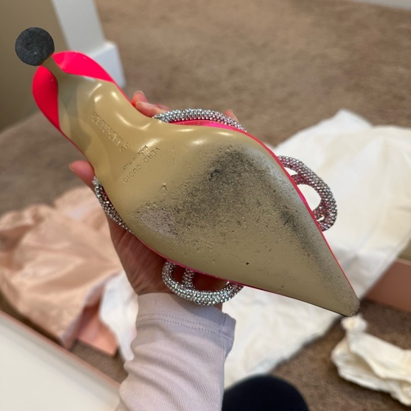 Mach & Mach Double Bow PVC Mule - Picture 5 of 15